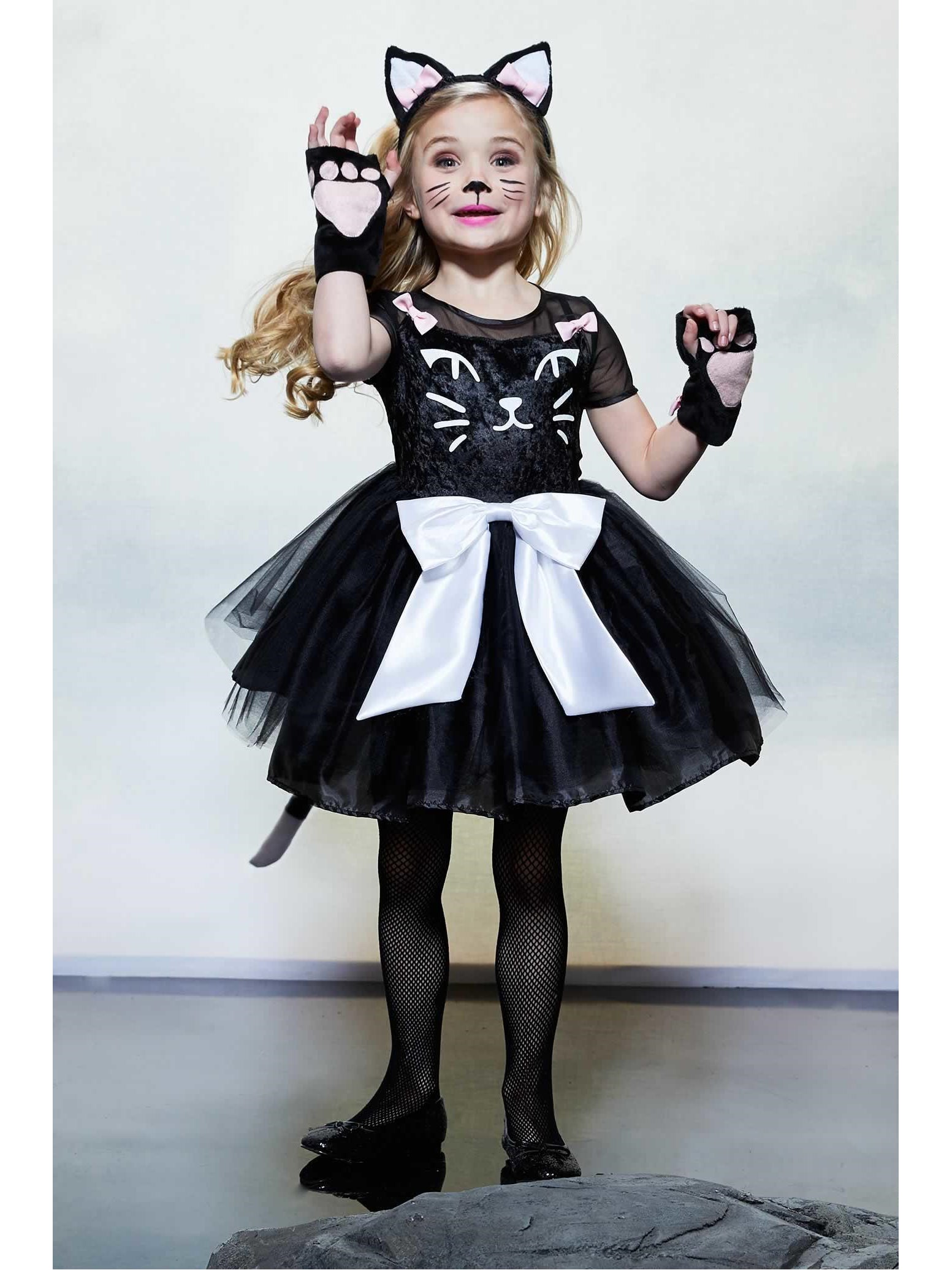 Black Cat Costume for Girls – Chasing ...